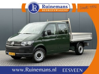 Volkswagen Transporter 2.0 TDI 150 PK 4-MOTION E6 / PICK UP / DUBBELE CABINE / 4x4 / AIRCO / 6-PERS / TREKHAAK