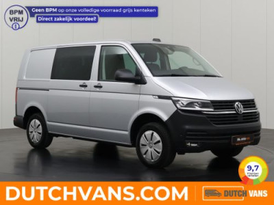 Volkswagen Transporter 2.0TDI 150PK DSG Automaat Dubbele Cabine | LED | Digital Cockpit | Navigatie | Camera | Multimedia | Airco | Cruise | Standkachel