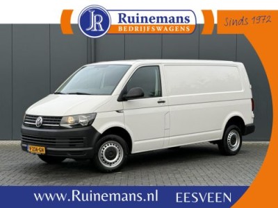 Volkswagen Transporter 2.0 TDI 150 PK E6 / DSG AUTOMAAT / L2H1 / 1e EIG. / TREKHAAK / AIRCO / CRUISE