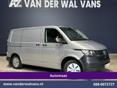 Volkswagen Transporter 2.0 TDI 150pk Automaat L1H1 inrichting Euro6 Airco | Navigatie | Apple Carplay Cruisecontrol, Android Auto, Parkeersensoren, Bijrijdersbank, 2500kg trekvermogen