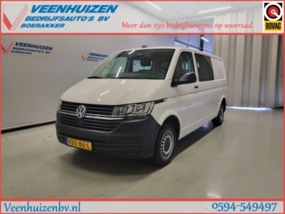 Volkswagen Transporter 2.0TDI 150pk L2/H1 Dubbele Cabine Euro 6!