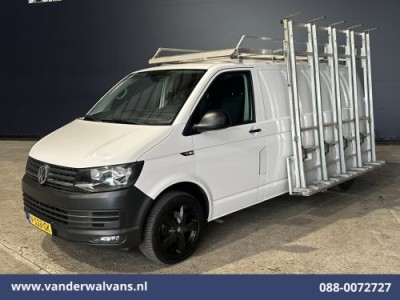 Volkswagen Transporter 2.0 TDI 150pk L2H1 GLASRESTEEL Euro6 Airco | Cruisecontrol | 2500kg Trekhaak Bijrijdersbank