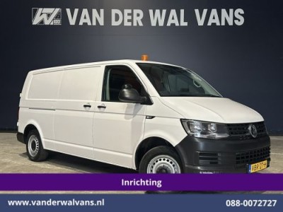Volkswagen Transporter 2.0 TDI 150pk L2H1 Inrichting Euro6 Airco | Camera | Leder | Cruisecontrol | 2500kg Trekhaak Parkeersensoren
