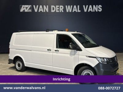 Volkswagen Transporter 2.0 TDI 150pk L2H1 Inrichting Euro6 Airco | Omvormer | Camera | 2500kg Trekhaak | Apple Carplay Android Auto, Cruisecontrol, Parkeersensoren