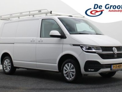 Volkswagen Transporter 2.0 TDI DSG L1H1 150 PK Leer, Airco, Apple Carplay, Camera, Cruise, Imperiaal, PDC, Trekhaak, 16