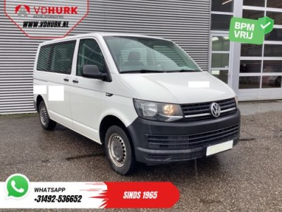 Volkswagen Transporter 2.0 TDI EURO6 EXPORT EUR15.057,- Incl. BTW/ BPM VRIJ! Combi/ Kombi/ 9 Pers./ 9 Persoons/ Airco