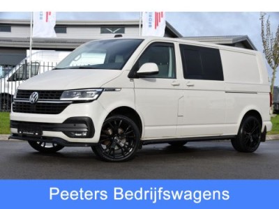 Volkswagen Transporter 2.0 TDI L2H1 32 DC Bulli Virtual, Adaptieve Cruise, Carplay, LED, Leder, 150pk, Automaat, Trekhaak, Sensoren, Uniek!