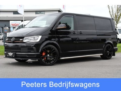 Volkswagen Transporter 2.0 TDI L2H1 4Motion Black Edition Cruise, LED, Carplay, Sensoren, Stoelverwarming, Multimedia, Automaat, Uniek!