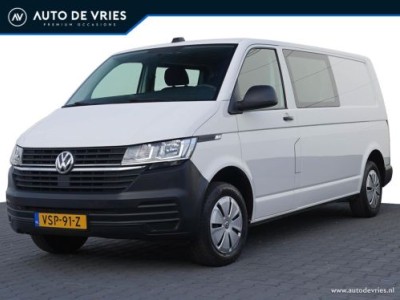 Volkswagen Transporter 2.0 TDI L2H1 Dubbel Cabine Economy Business | Airco | Carplay | Trekhaak