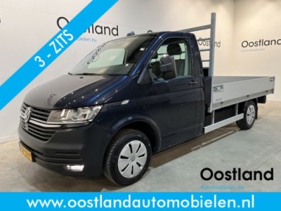 Volkswagen Transporter 2.0 TDI L2 Open Laadbak / Euro 6 / Airco / Cruise Control / CarPlay / 3-Zits / 18.900 KM !!