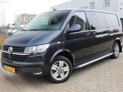 Volkswagen Transporter T6.1 2.0 TDI 146KW E6 Aut. 4Motion L2 DC Highline â dubbele cabine â2x schuifdeur