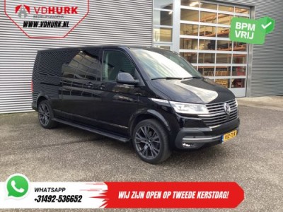 Volkswagen Transporter T6.1 2.0 TDI 150 pk DSG Aut. L2 DC Dubbel Cabine LED/ 20 LMV/ Elek. Schuifdeur/ Alpine/ Leder/ Climate/ Cruise/ Camera/ Trekhaak