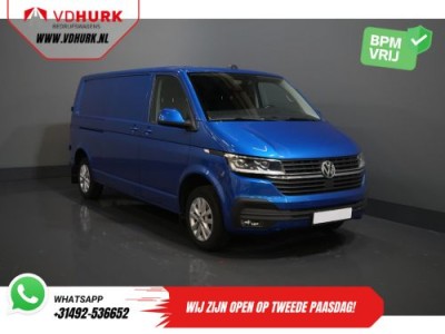 Volkswagen Transporter T6.1 2.0 TDI 150 pk L2 DSG Aut. Highline BPM VRIJ! Adapt.Cruise/ 2.5t Trekhaak/ Standkachel/ Stoelverw./ LED/  Carplay/ Navi/ Camera/ PDC/ Airco