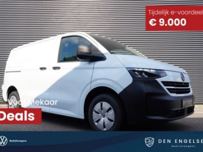 Volkswagen Transporter e-Transporter Life 218 pk, Achterdeuren zonder ruit, Trekhaak, Climatronic, Bijrijdersbank