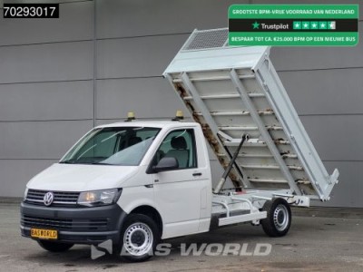 Volkswagen Transporter 150PK Kipper Trekhaak Euro6 Tipper Benne Kieper Trekhaak