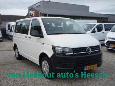 Volkswagen Transporter Kombi 9 persoons vw benzine aardgas personenbus cng bj 17