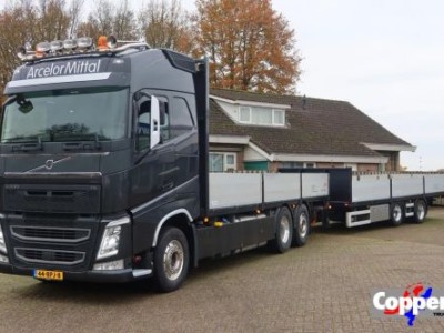 Volvo FH 460 Open Laadbak + Aanhanger